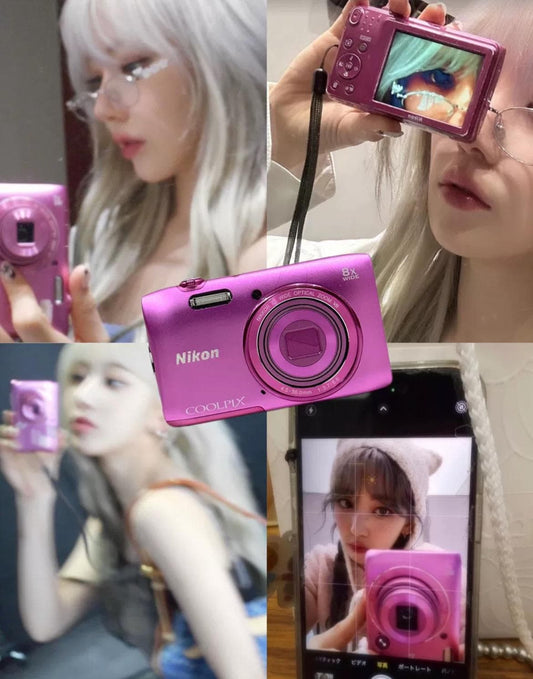 NIKON COOLPIX S3600 ! Pink vintage digital camera