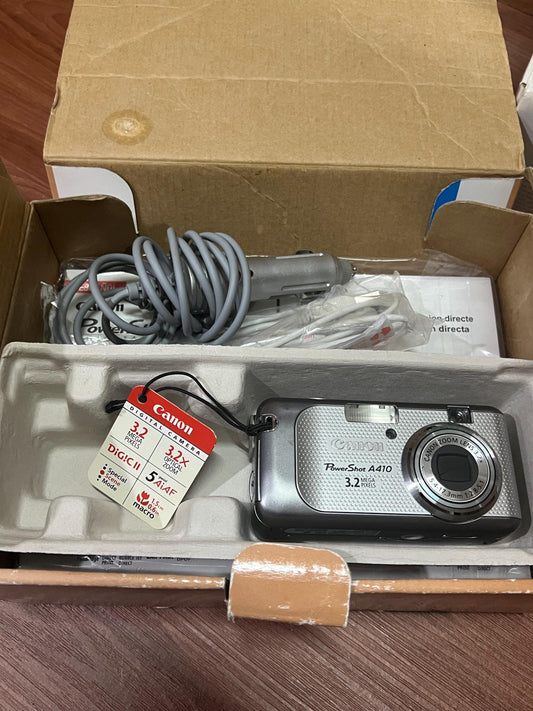 Canon PowerShot A410 ! Original box! Vintage digital camera
