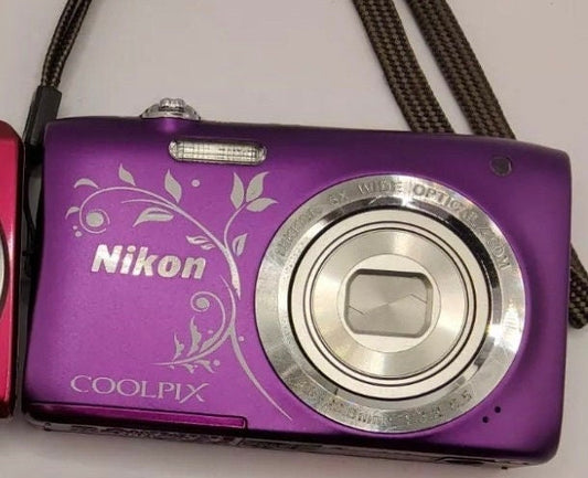Nikon CoolPix S2900! purple! Rare design!