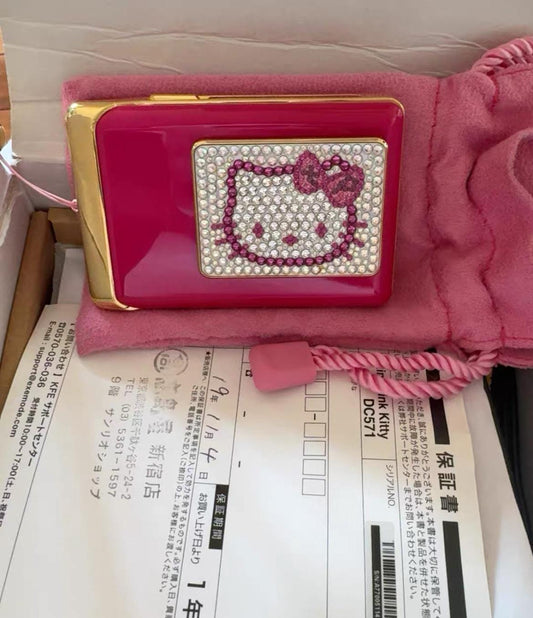 Tink Pink X Hello Kitty DC571 !RARE!! In Box!Vintage digital camera! Sanrio