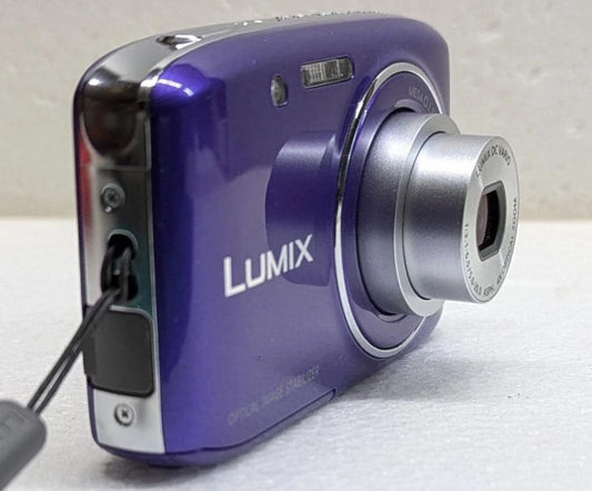 Panasonic Lumix DMC-S2! Purple! Vintage digital camera