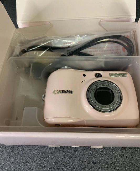 Canon Powershot E1 ! Super Rare Boxed! Pink