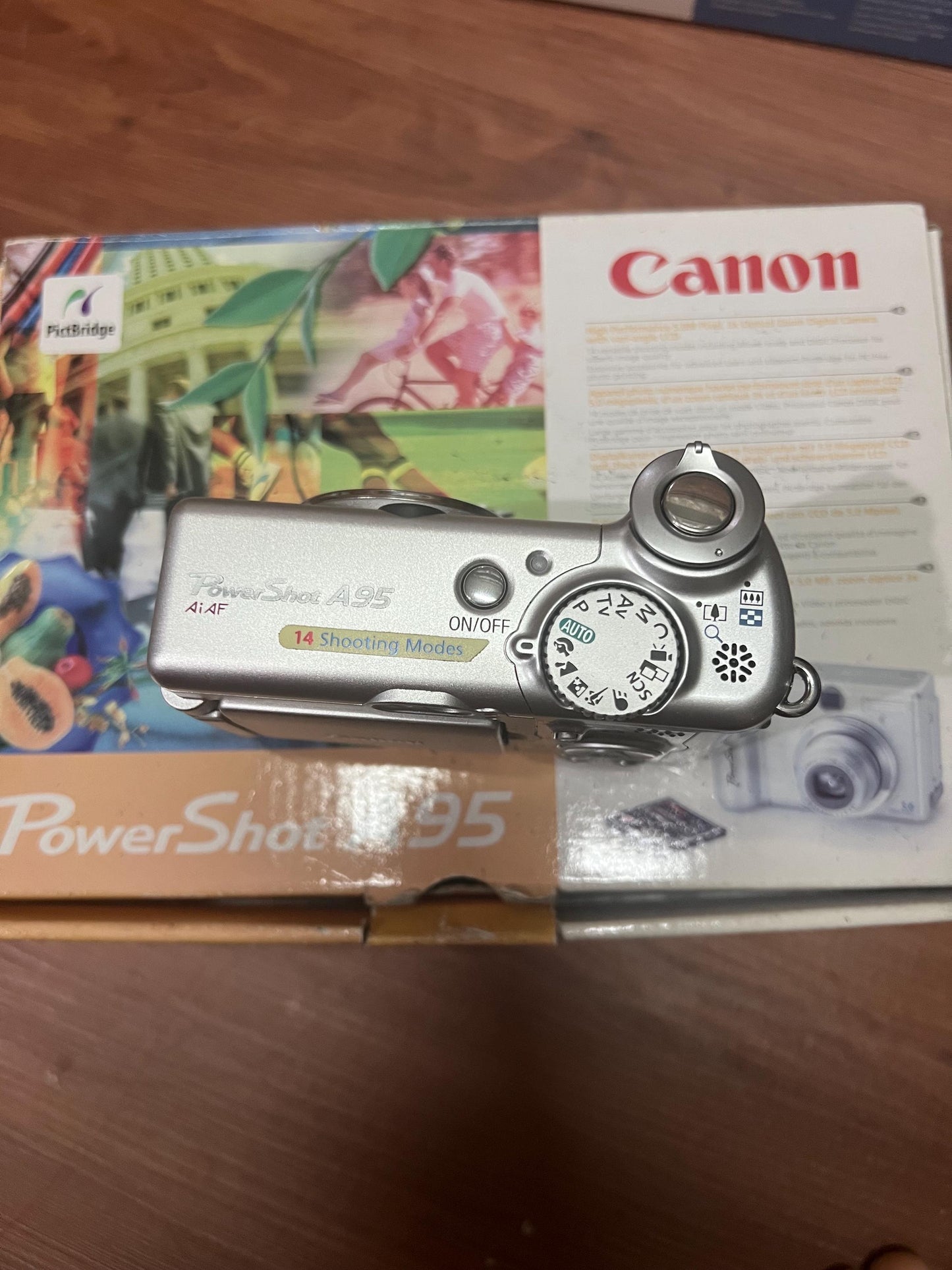 Canon PowerShot A95! Original box! Filp screen! Vintage digital camera