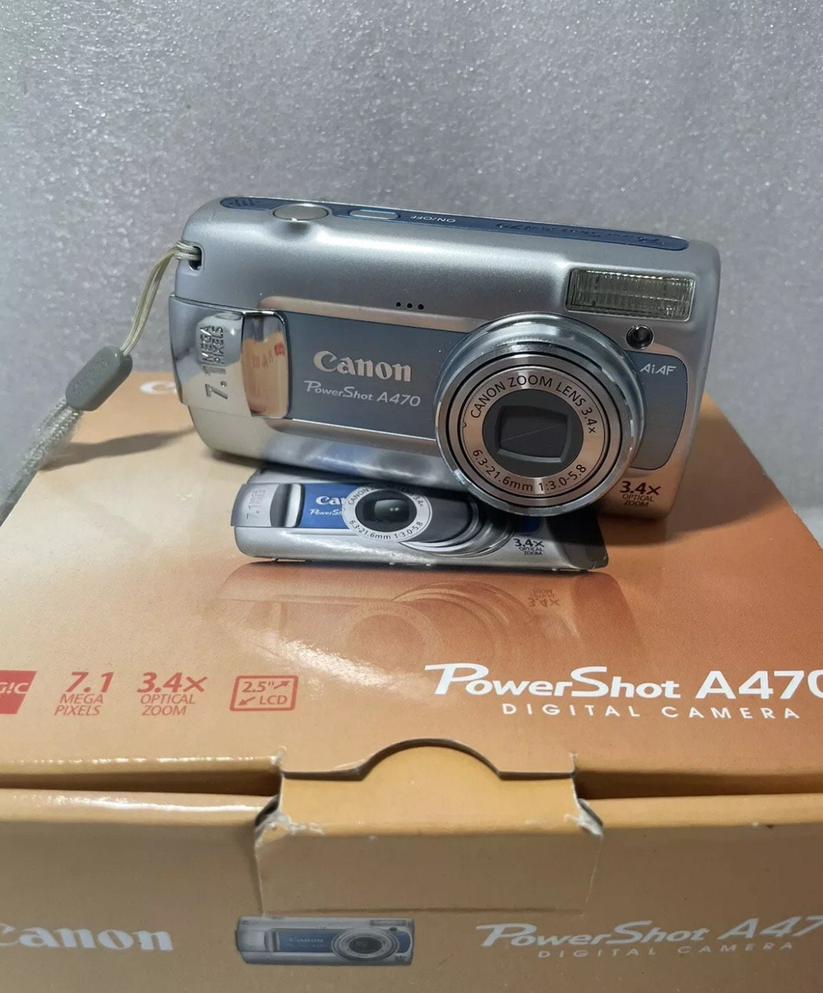 Canon PowerShot A470! Boxed!