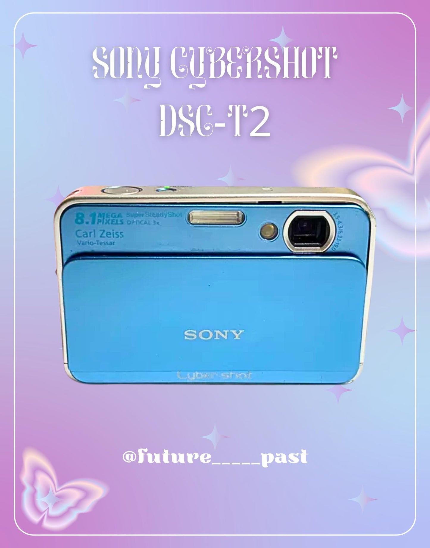 Sony Cybershot DSC-T2! Rare Blue