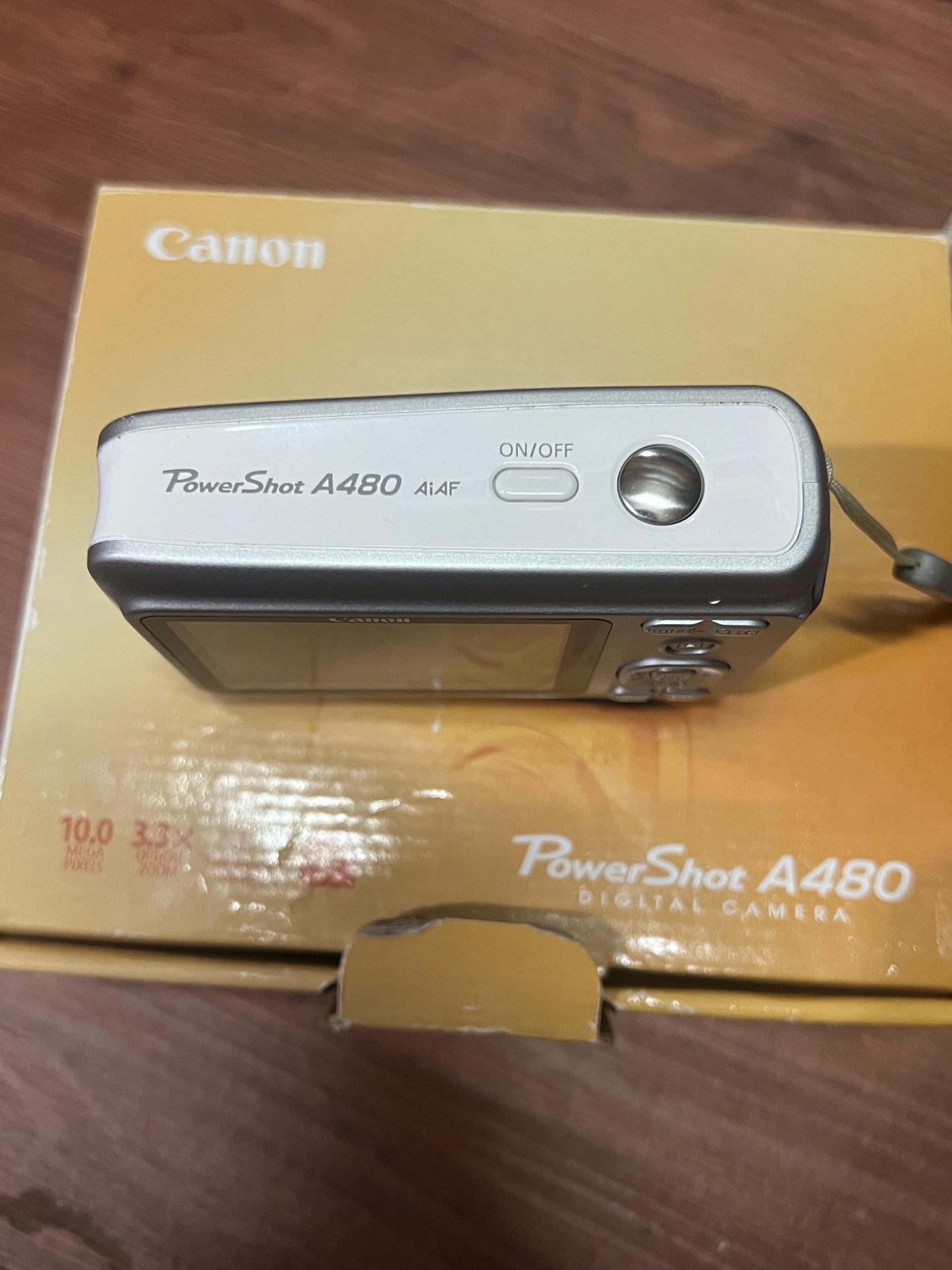 Canon PowerShot A480 ! Original box! Vintage digital camera