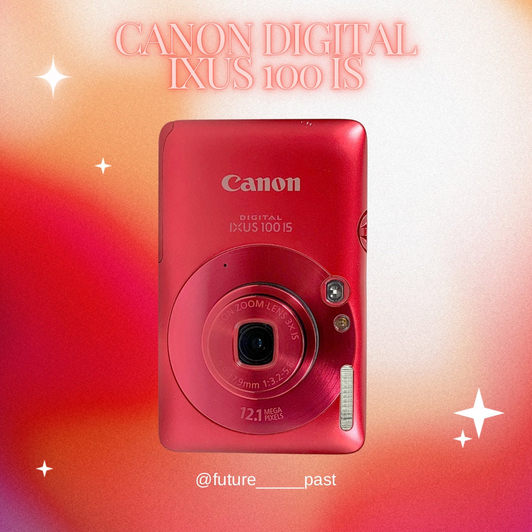 canon IXUS 100is！RARE Red !