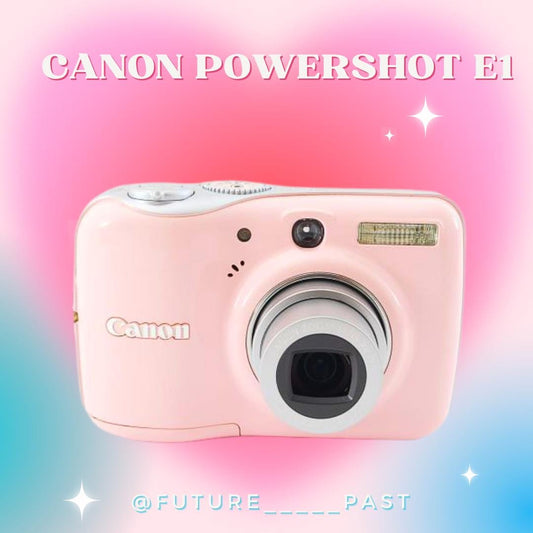 Canon Powershot E1 ! Super Rare Boxed! Pink