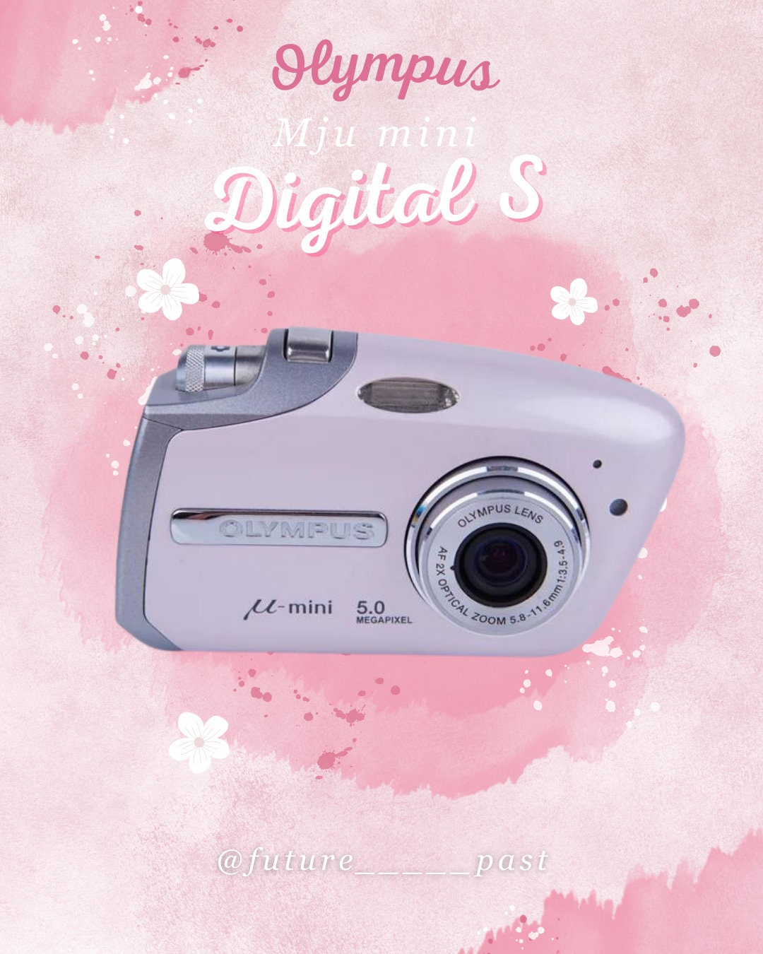 Olympus Mju-mini Digital S! Baby pink