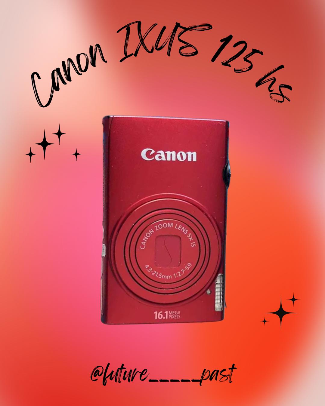 Canon IXUS 125 hs ! Red