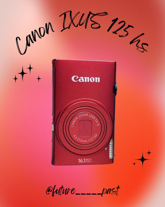 Canon IXUS 125 hs ! Red