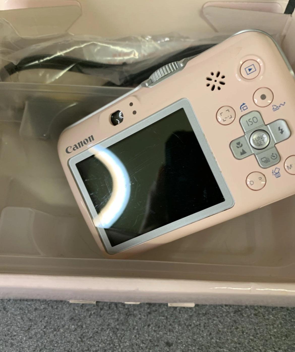Canon Powershot E1 ! Super Rare Boxed! Pink