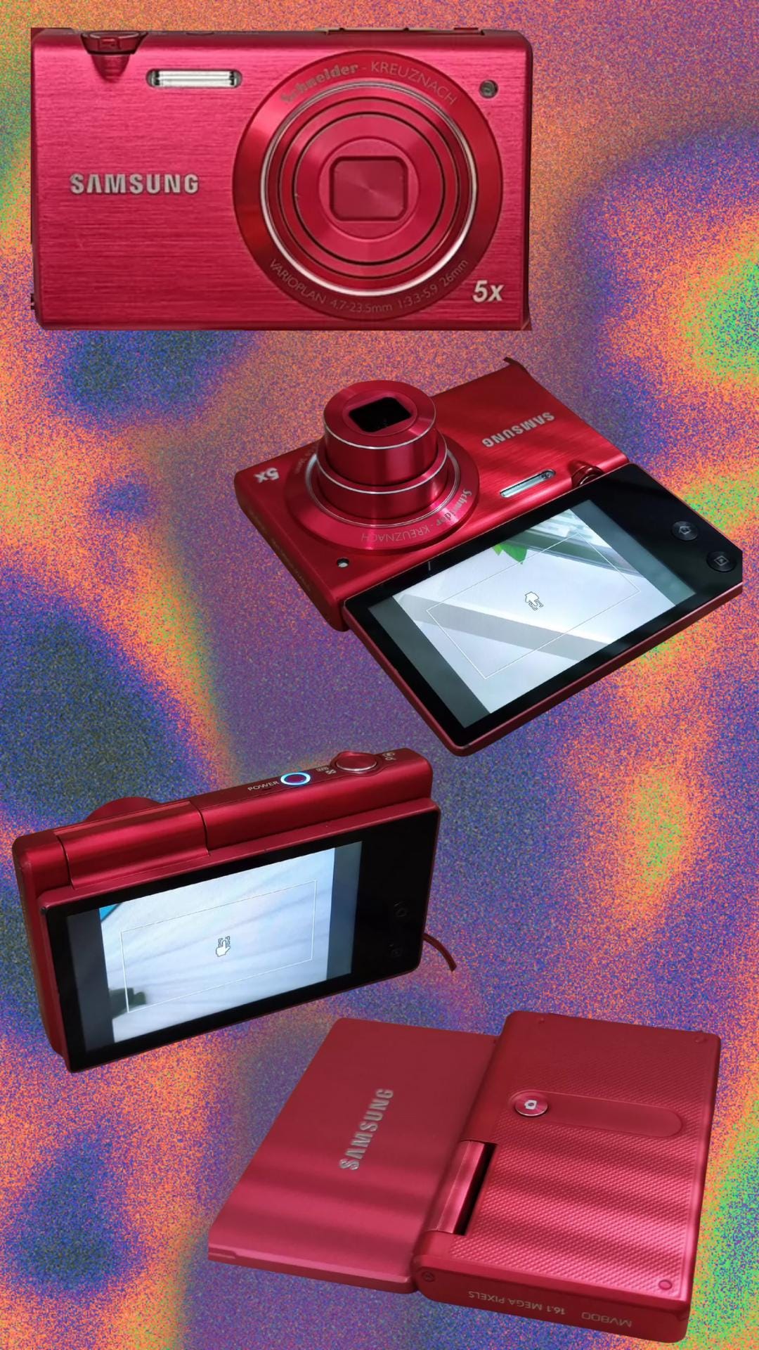 Samsung Mv800 flip out screen (RARE)