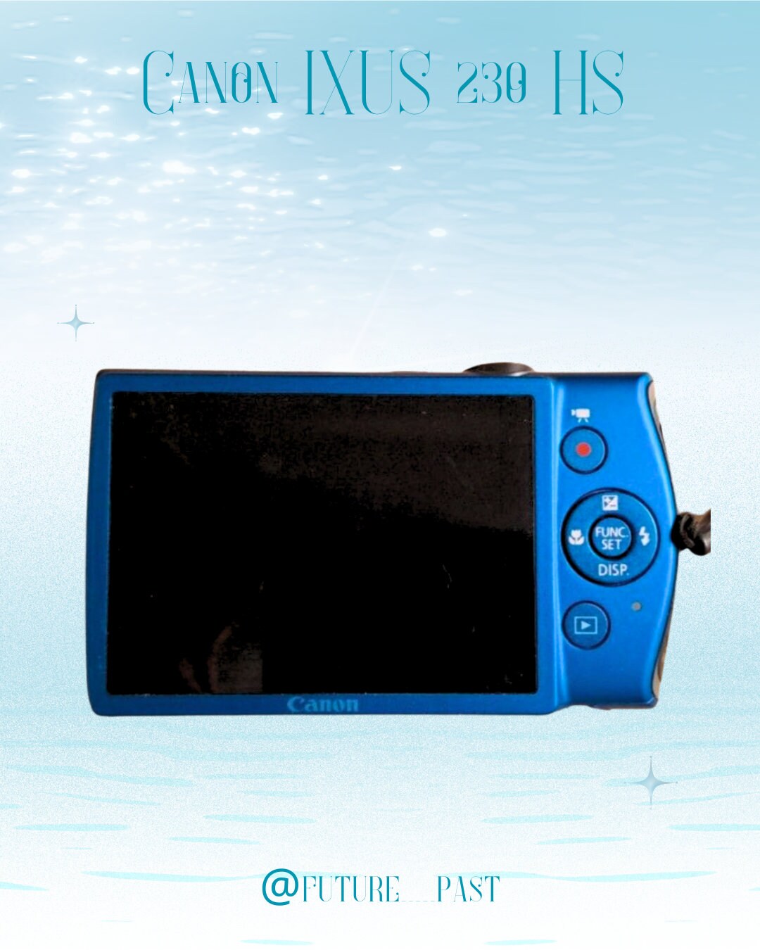 Canon IXUS 230 Hs ! Blue! Tested