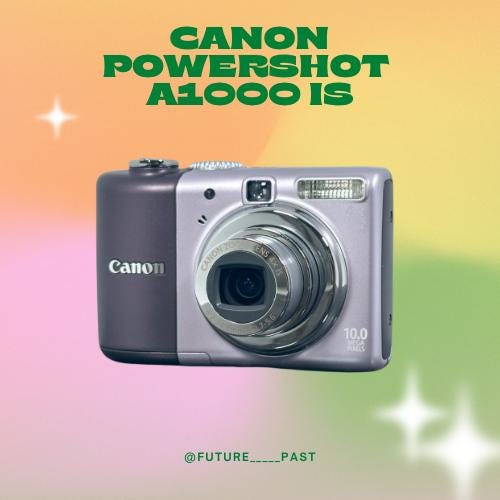 Canon PowerShot A1000 is! Original box! Vintage digital camera