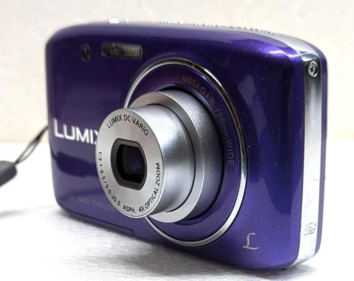 Panasonic Lumix DMC-S2! Purple! Vintage digital camera