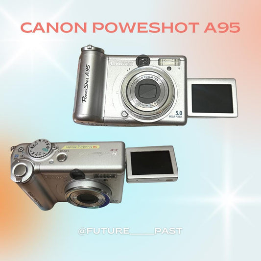 Canon PowerShot A95! Original box! Filp screen! Vintage digital camera