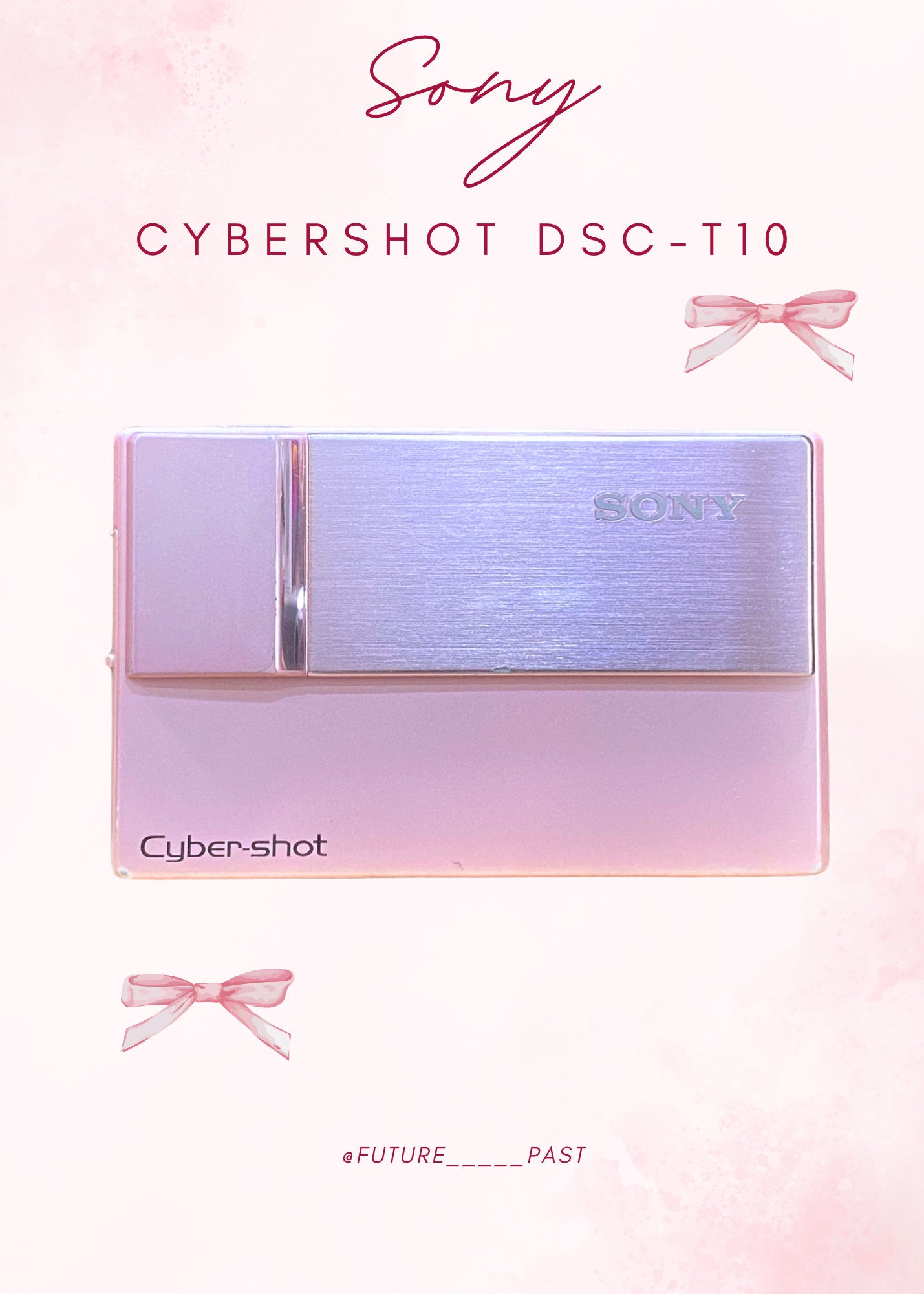 sony cybershot DSC-T10！baby pink