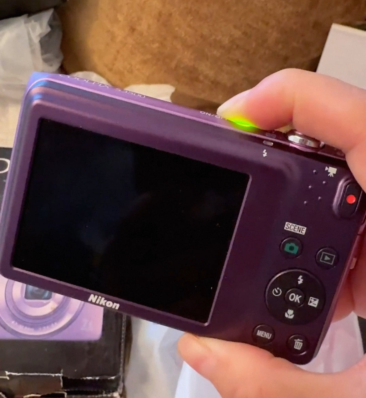 Nikon Coolpix S3500💜New Opened box!! Rare