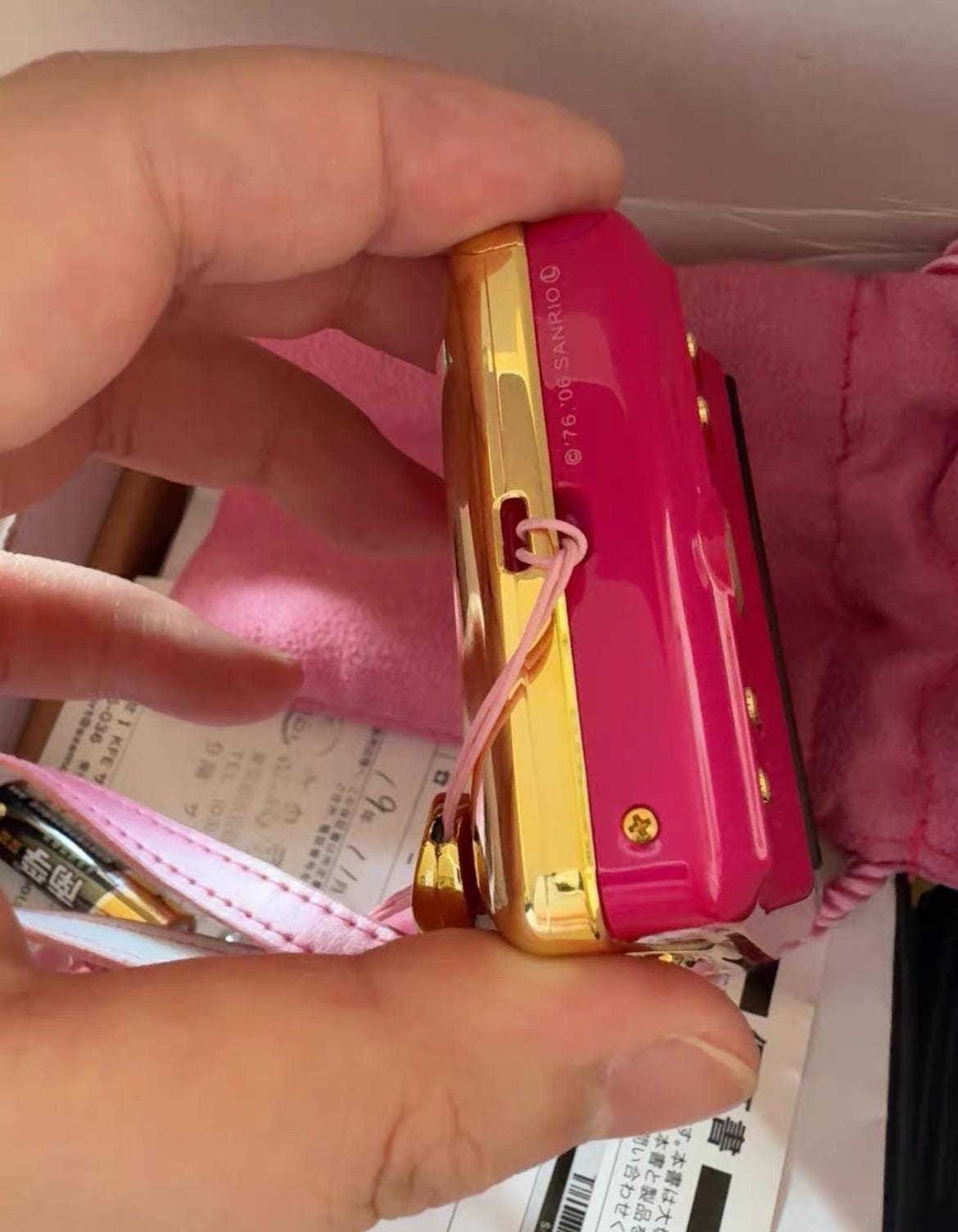 Tink Pink X Hello Kitty DC571 !RARE!! In Box!Vintage digital camera! Sanrio