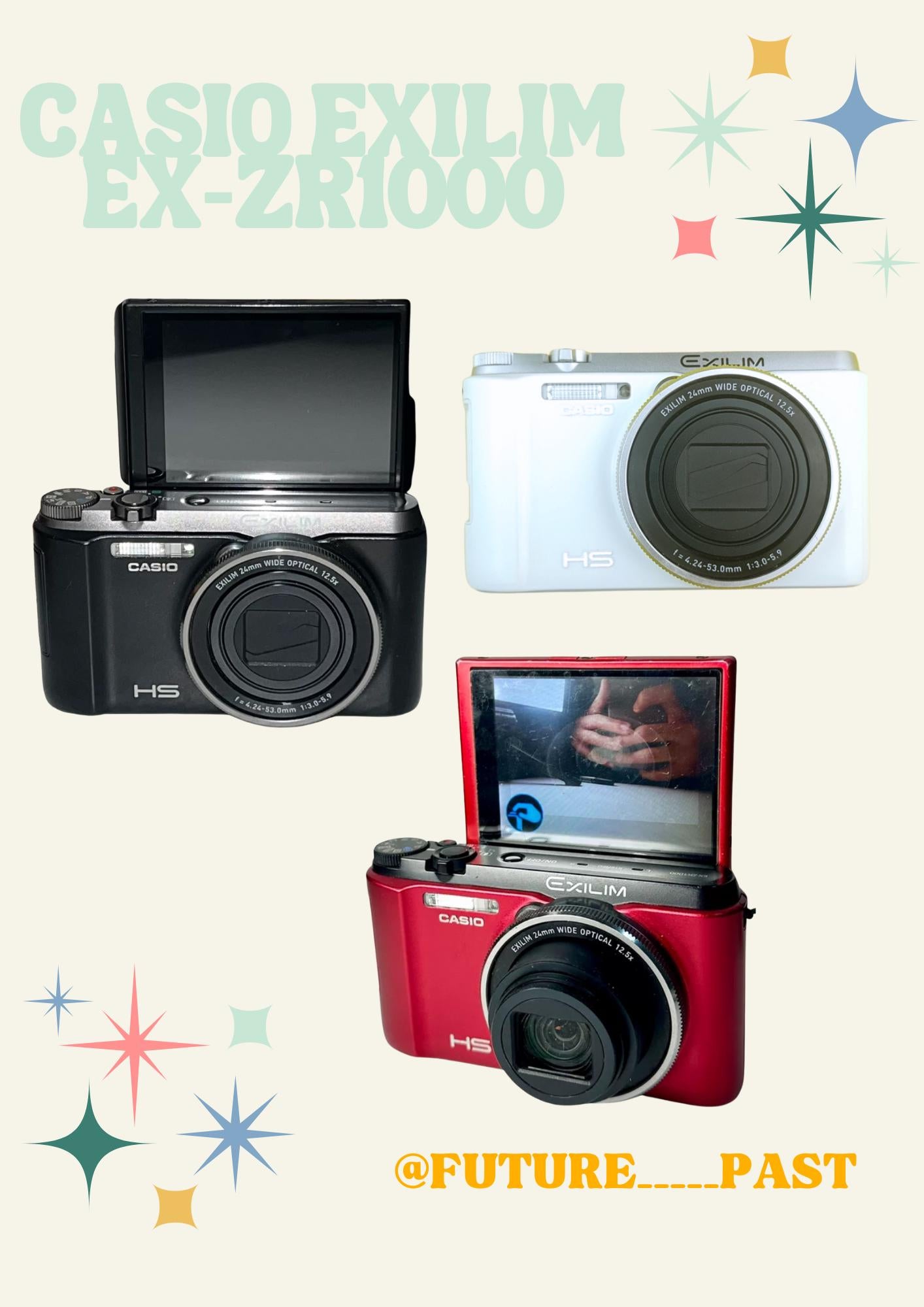 Casio Exilim Zoom EX-Z1000! Boxed !
