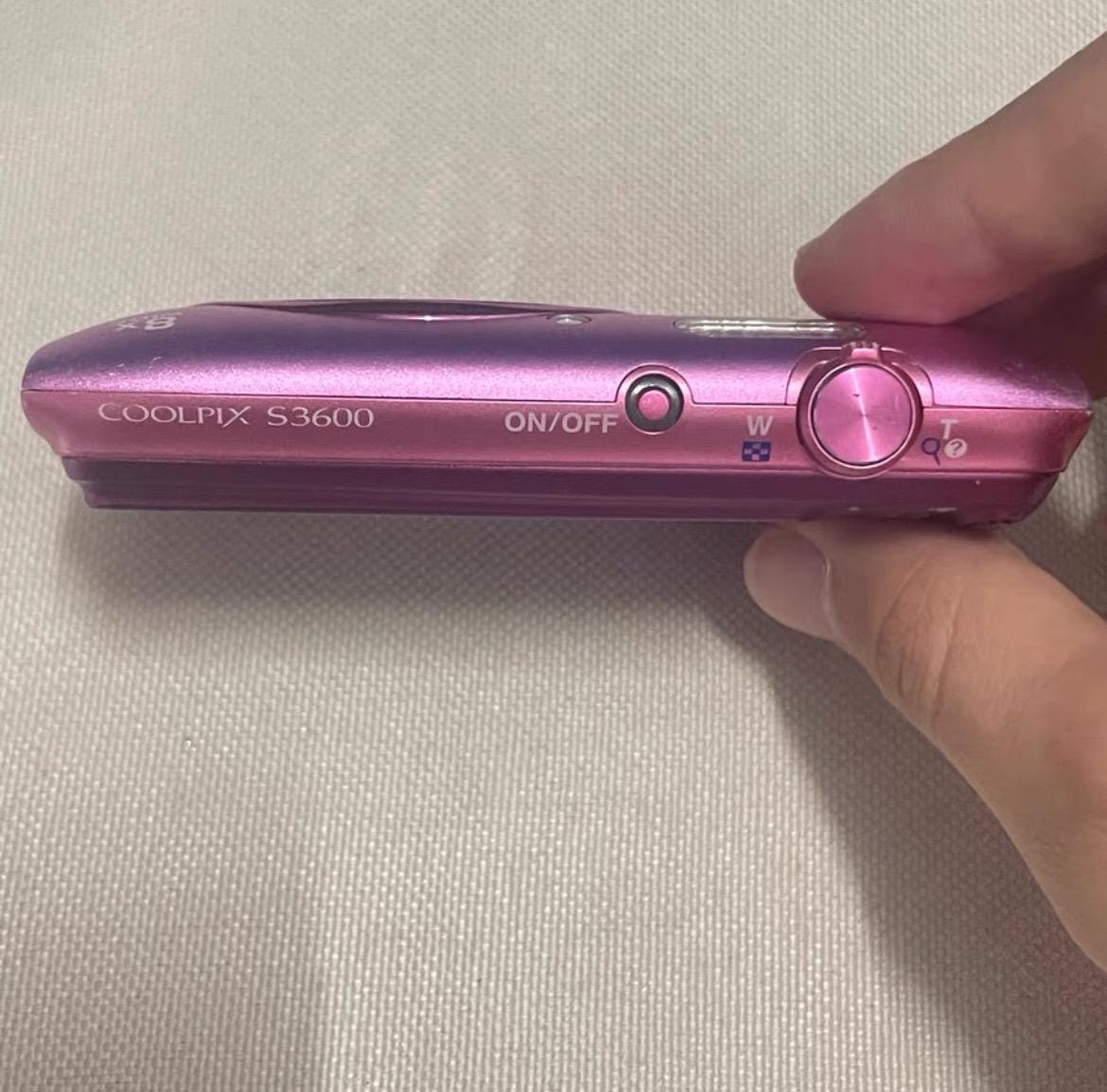 NIKON COOLPIX S3600 ! Pink vintage digital camera