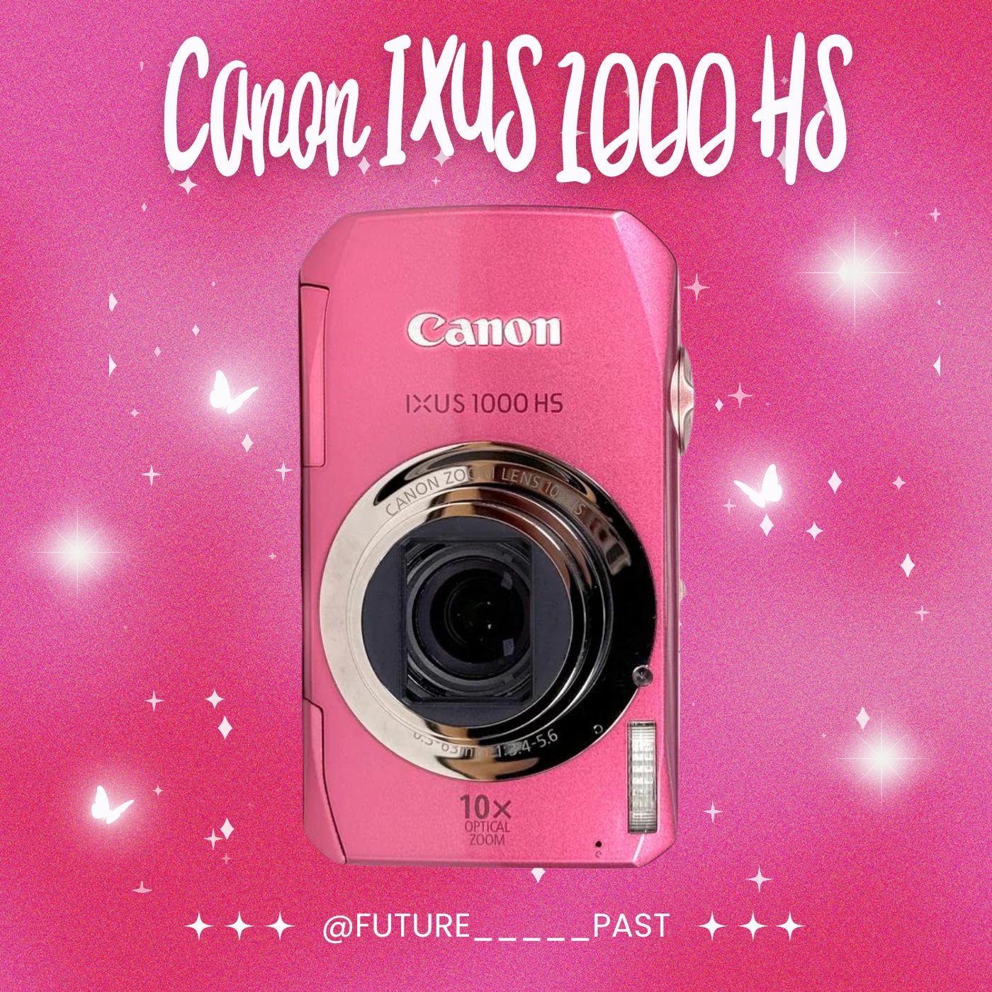 Canon IXUS 1000hs !vintage digital camera ! Tested