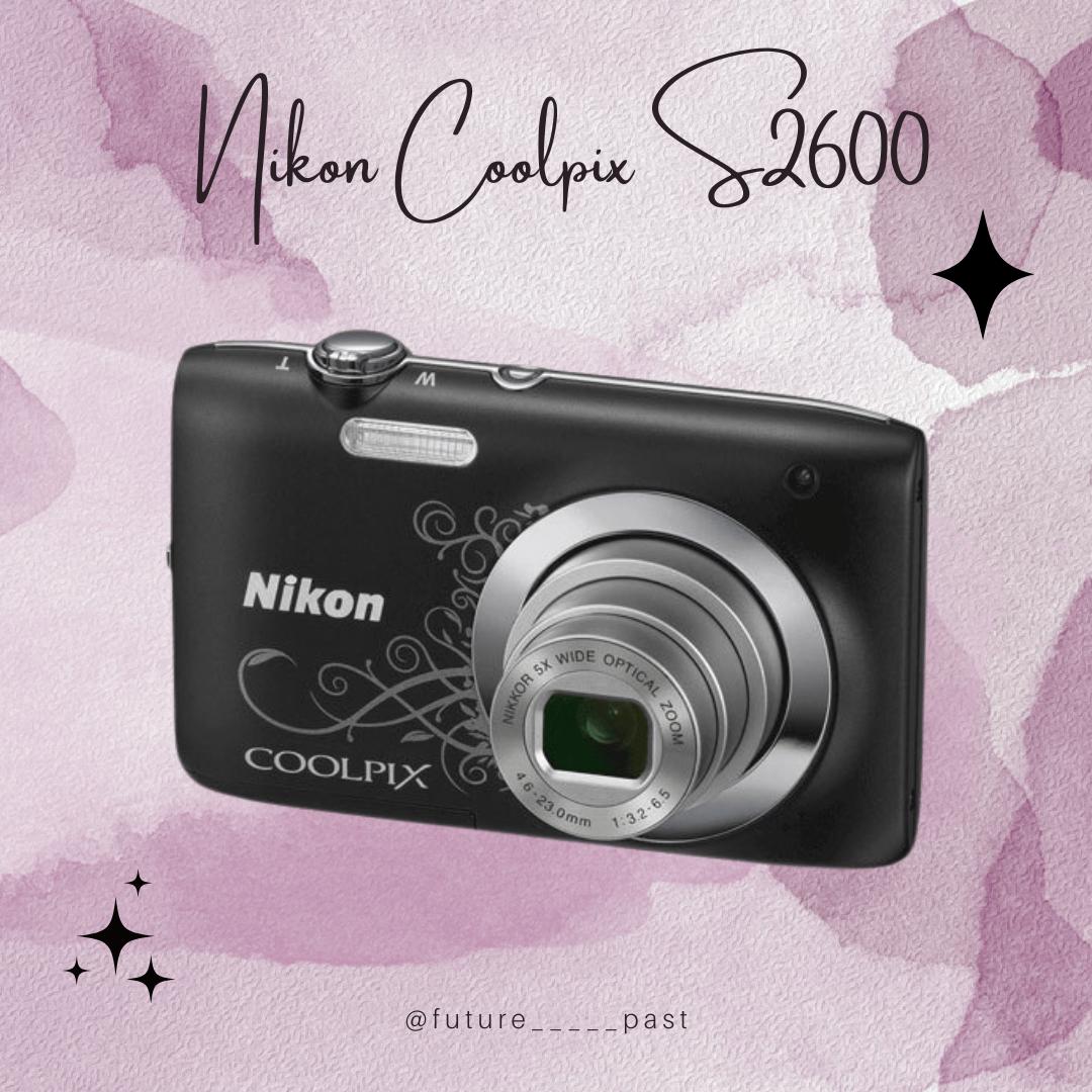 Nikon CoolPix S2600!  Rare design!