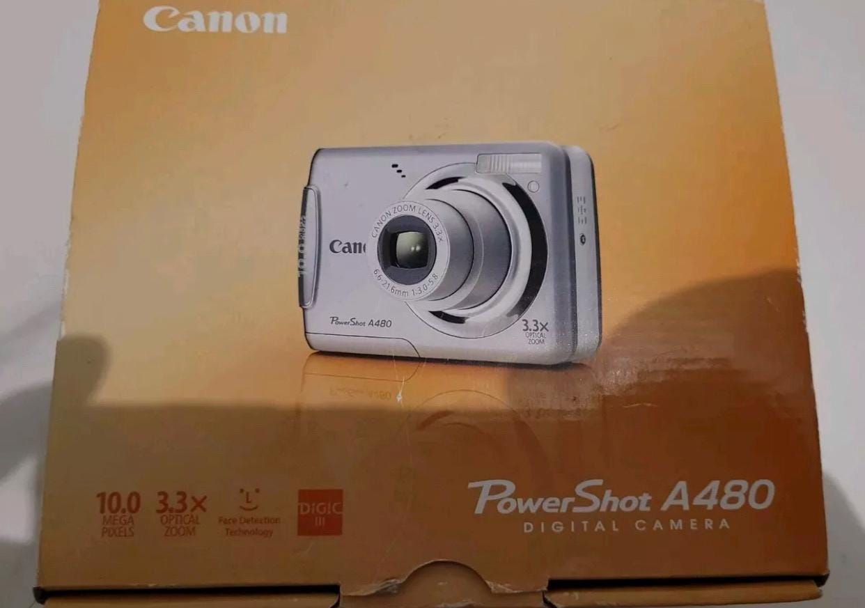 Canon PowerShot A480! Boxed