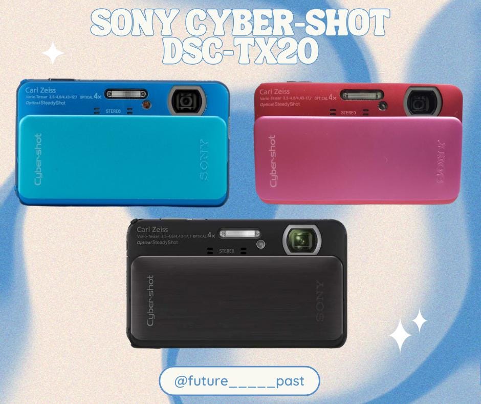 sony cybershot DSC-TX20