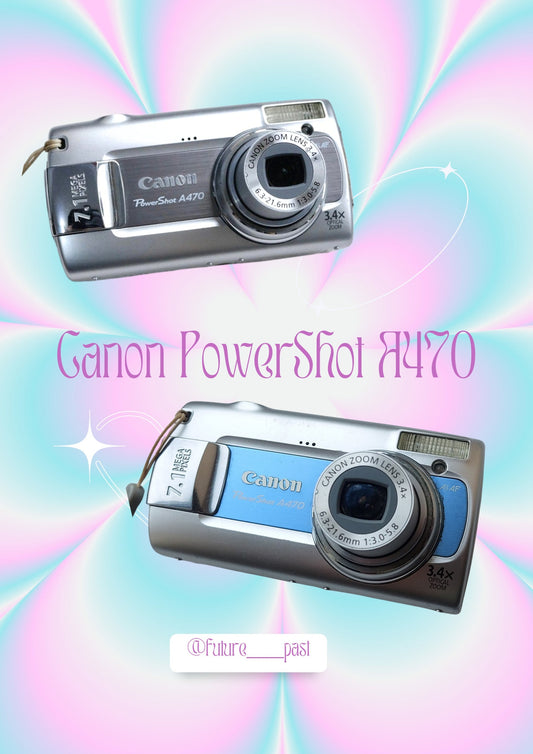 Canon PowerShot A470! Boxed!