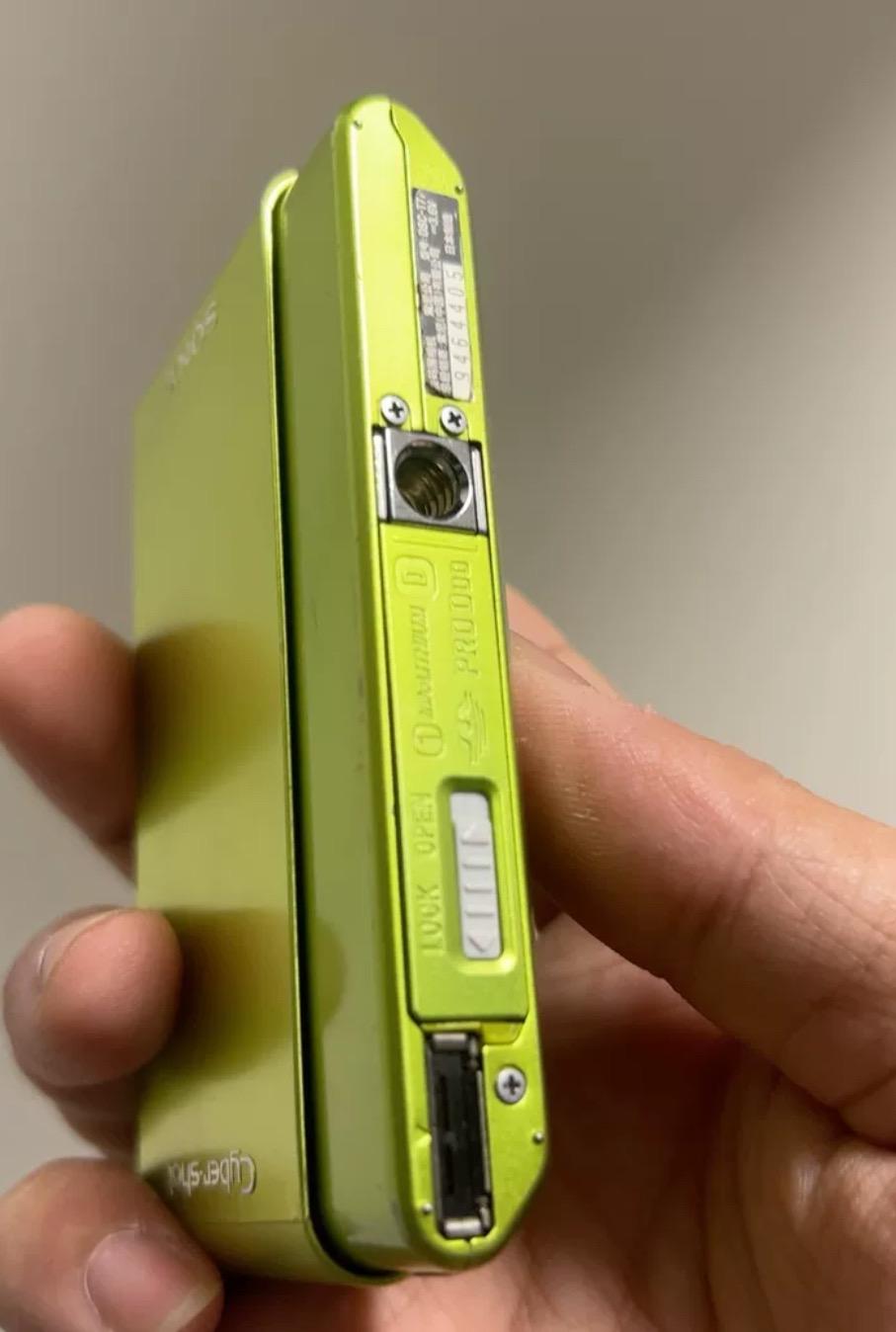 Sony Cybershot DSC-T77 ! Green