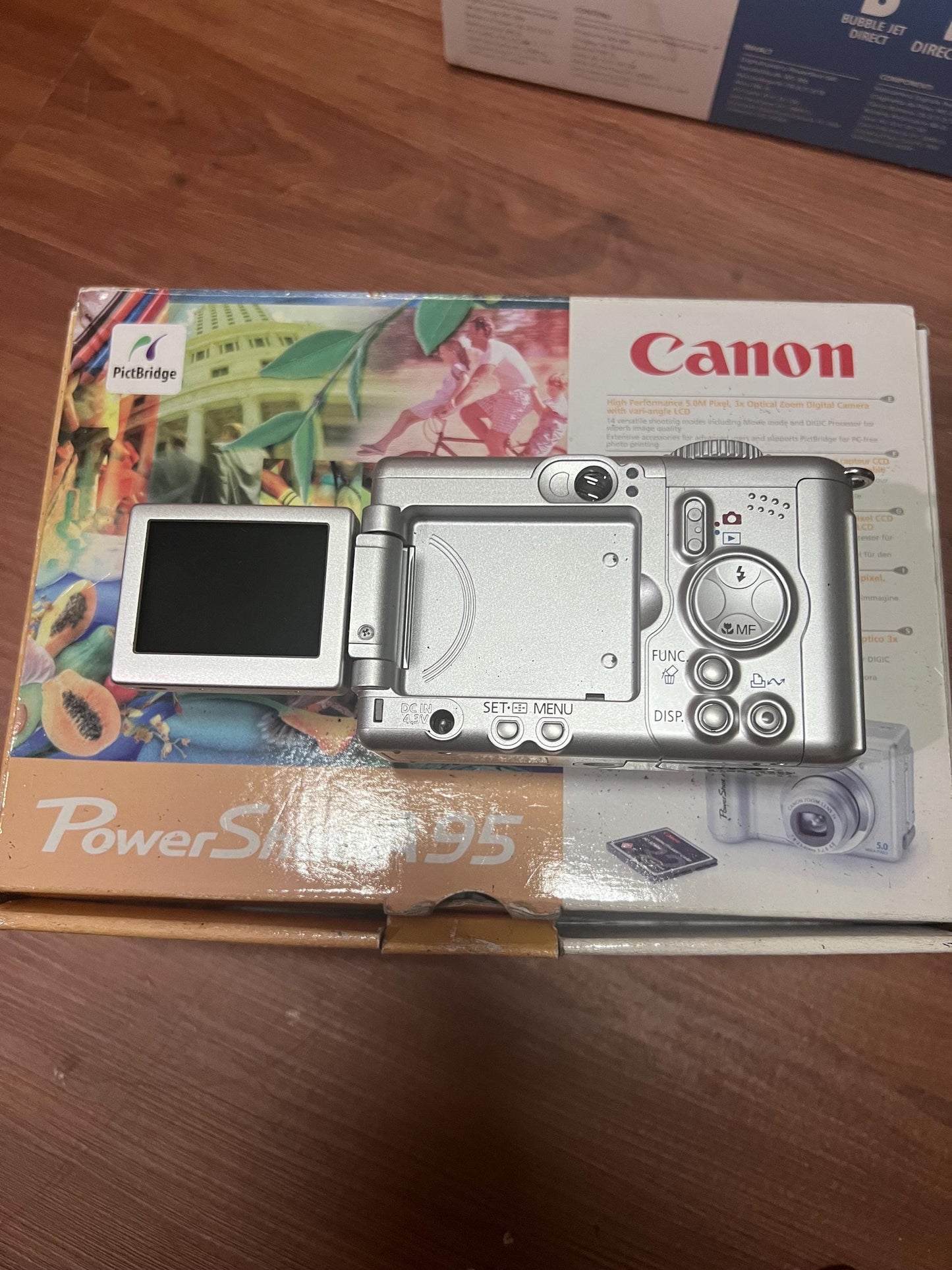 Canon PowerShot A95! Original box! Filp screen! Vintage digital camera