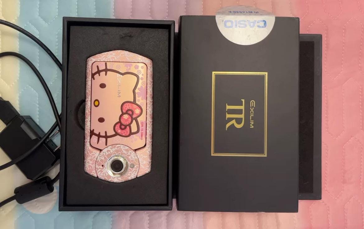Casio Exilim EX-TR500! Hello Kitty edition