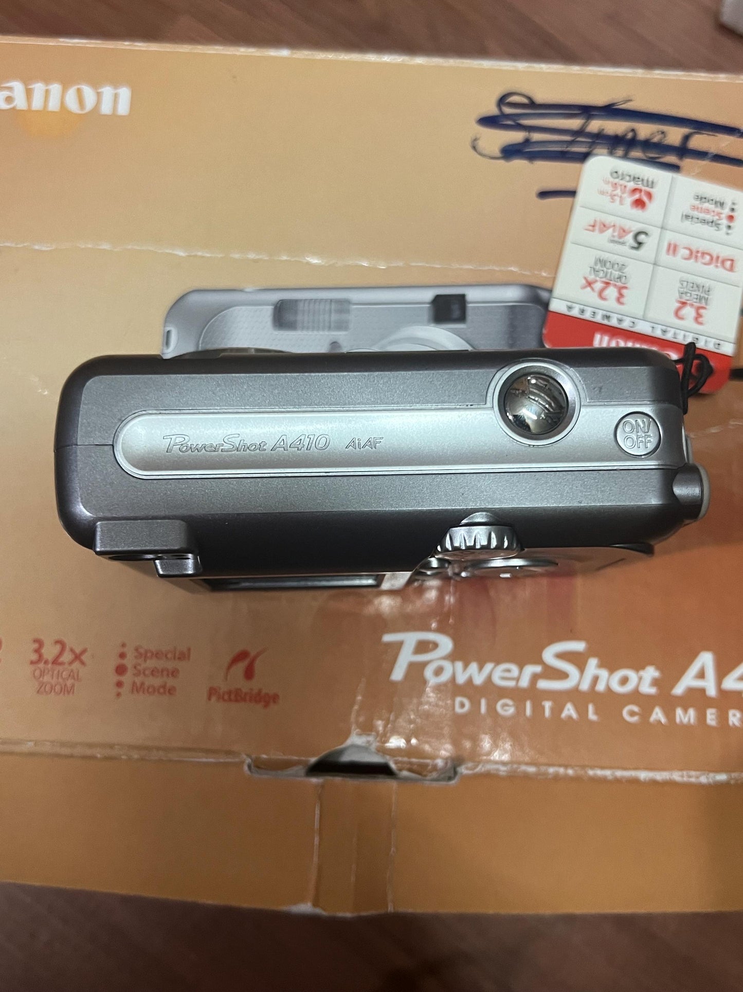 Canon PowerShot A410 ! Original box! Vintage digital camera