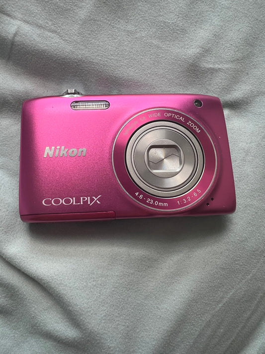 Nikon CoolPix S3100 - pink