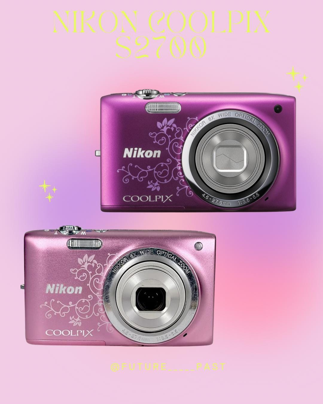 Nikon CoolPix S2700! Floral Special Edition
