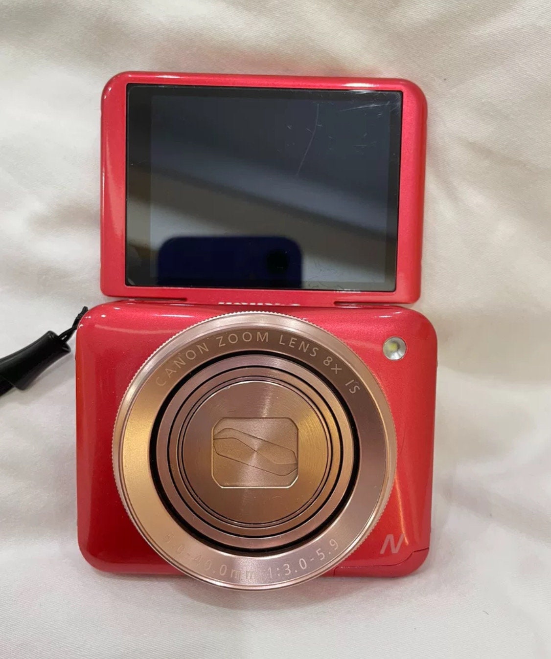 Canon Powershot N2 -pink !RARE! flip screen