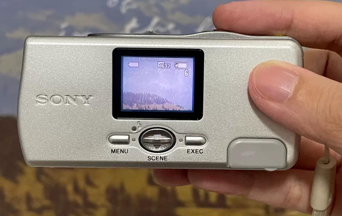 Sony CyberShot Dsc-U20