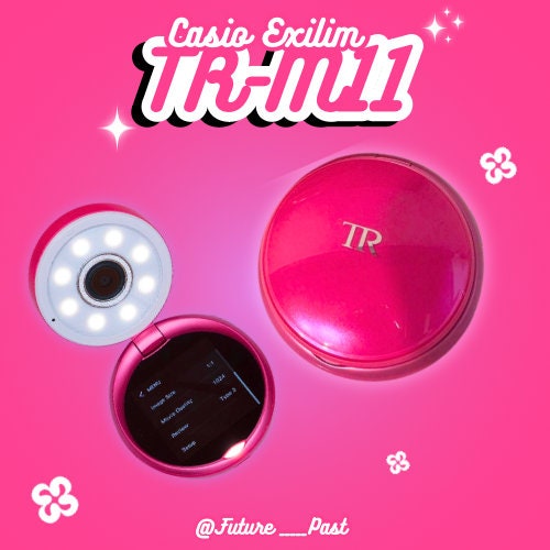 Casio EXILIM TR-M11/M10/mini (Totally spies compowder) Hot pink