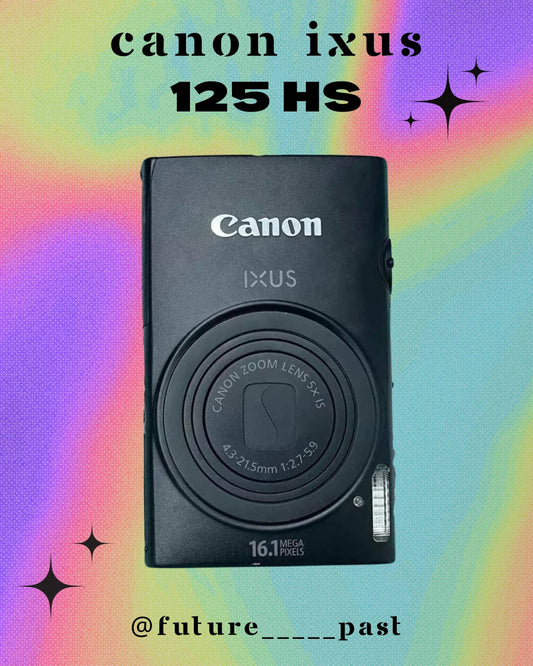 Canon IXUS 125 HS ! Boxed - black