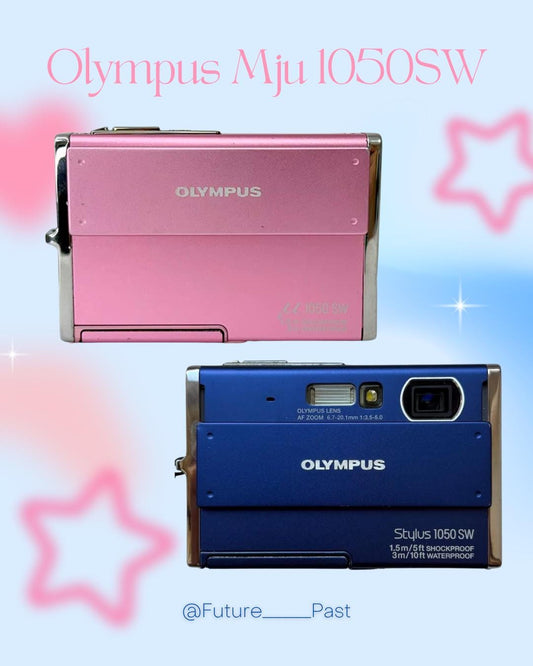 Olympus Mju 1050SW (Stylus 1050sw)Freeze, Shock, Water proof!  Vintage digital camera