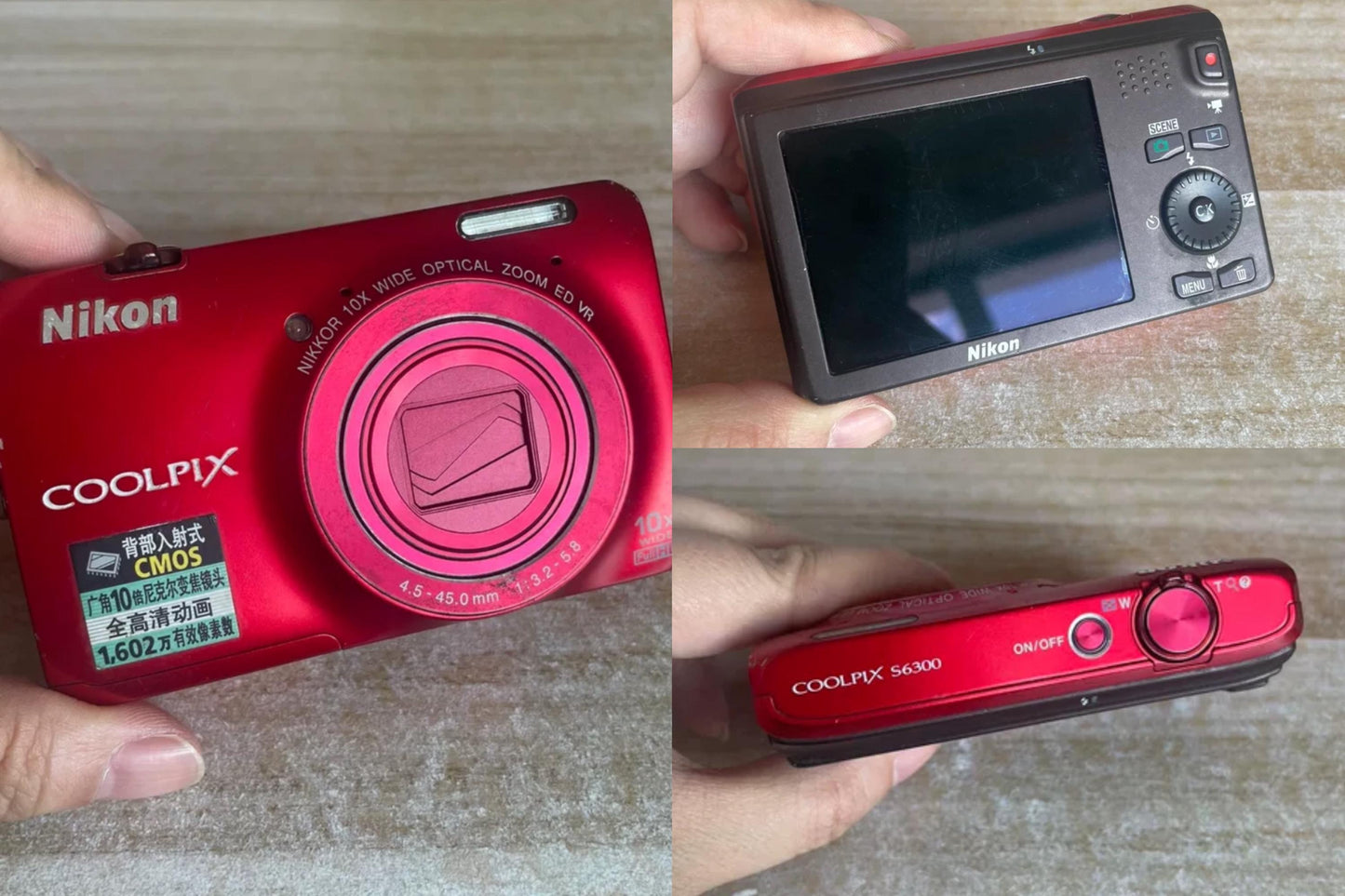 Nikon Coolpix S6300! multiple colors!!
