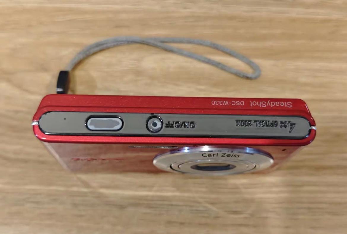 Sony Cyber-shot DSC-W330! Works/ Tested