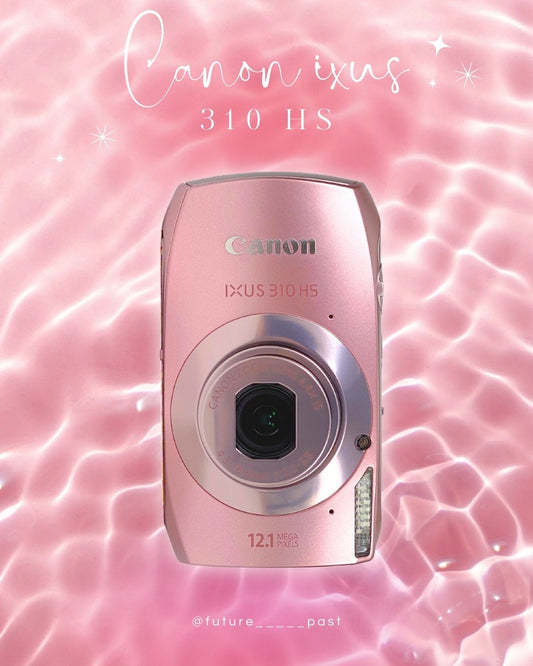 Canon IXUS 310hs !Vintage digital camera! Pink